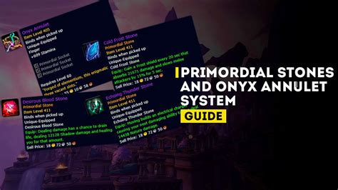 onyx annulet pvp|Best Primordial Stones for Feral Druids